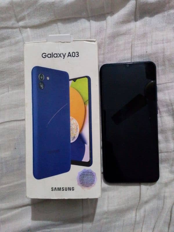 Samsung A03 4gb 64gb With Box Only. . . 4