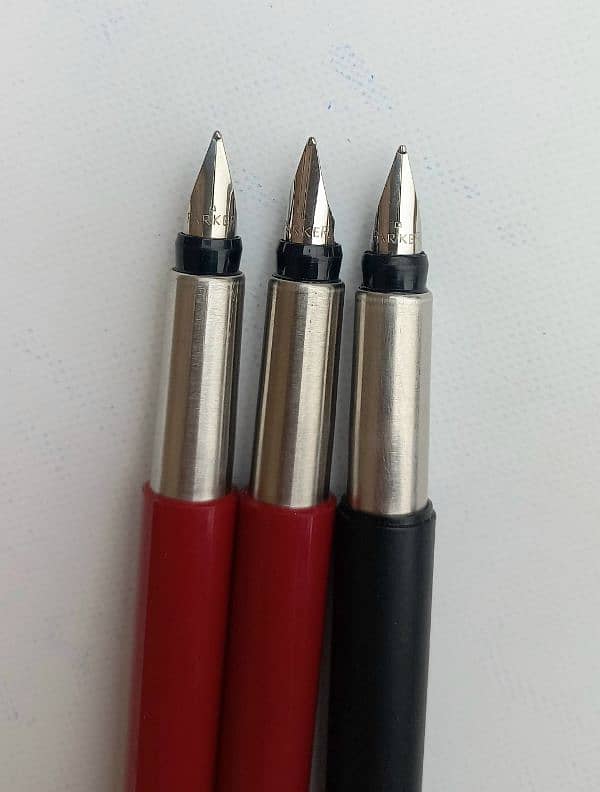 Parker Vector fountain pens. 2