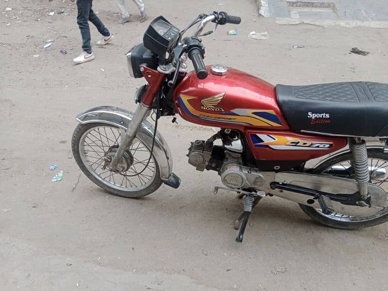 Honda Cd 70 Bike 2017 Model  Available For Sale 4