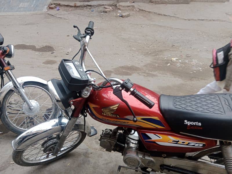 Honda Cd 70 Bike 2017 Model  Available For Sale 5