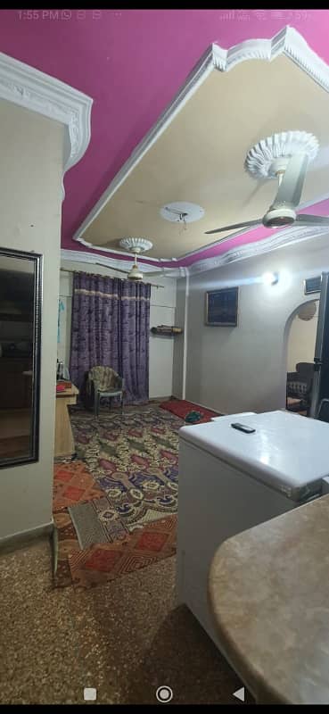 SECTOR 5/K BEAUTIFUL 02 BED D D IQBAL COMPLEX APARTMENT NORTH KARACHI AL HAMRA AVENUE APARTMENT NORTH KARACHI 2