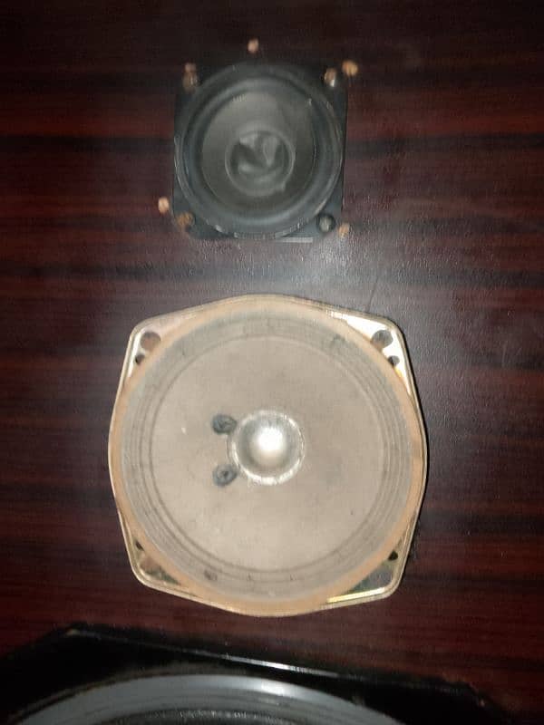 Hand Made Speakers With Mp & Stands 6