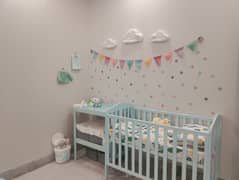 Nursery Cot + Changing Table *imported*