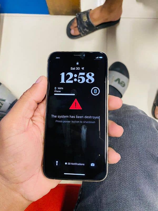 iphone x PTA APPROVED  converted  into 12 pro 1