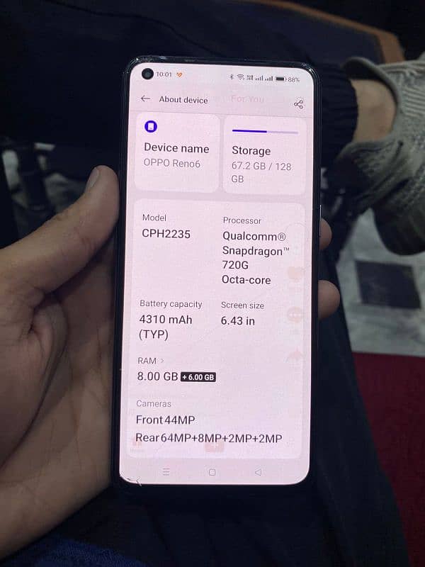 oppo Reno 6 3