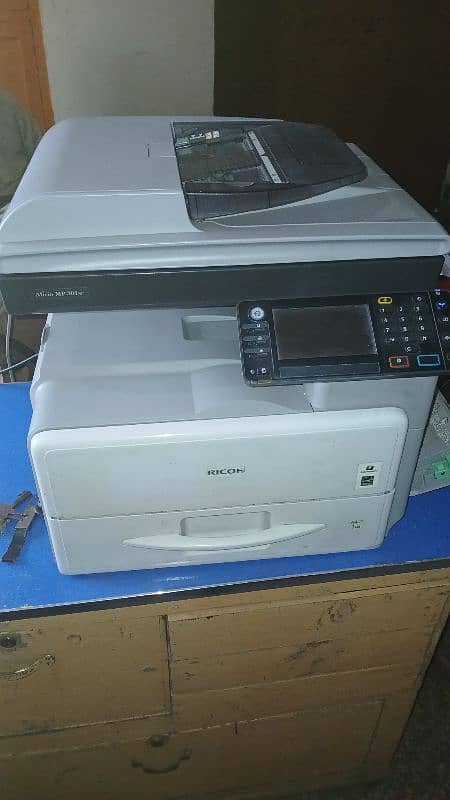 Ricoh MP 301 sp All in one photocopy machine 8