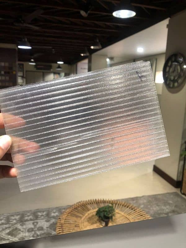 Polycarbonate sheet she'd 0