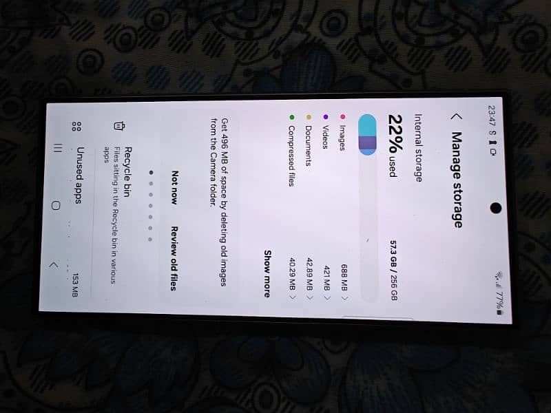 S24 ULTRA dual sim 12/256 only 1 day used 6