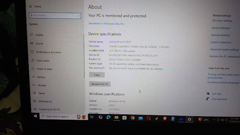 Lenovo Thinkpad T480 Core i7 7th Gen imported never used in Pakistan 6