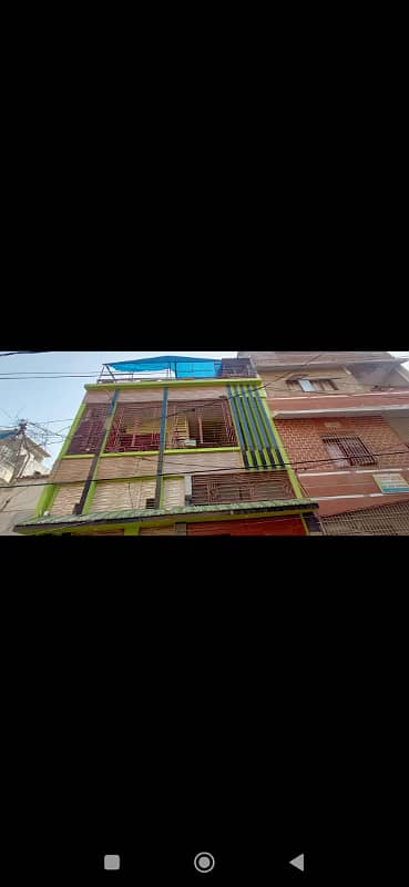 SECTOR 5-C/1 ONLY 4 YRS OLD, G+2, LIKE NEW HOUSE, FULLY FURNISHED,ROAS SE KAFI UNCHA, NORTH KARACHI 1