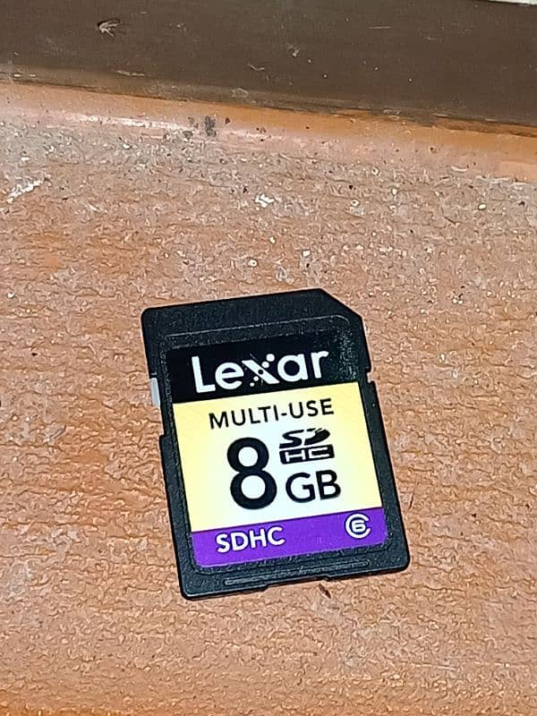 Lexar 8GB SDHC Card For Camera 1