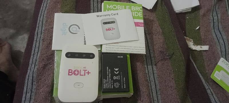 ZONG 4G Device for sale in good condition (0312-3845066) 0