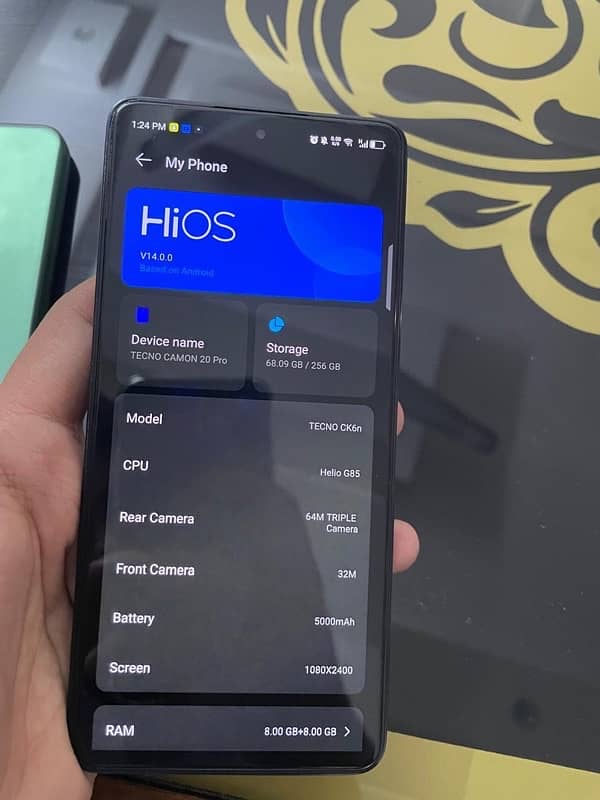 Tecno camon 20pro 6