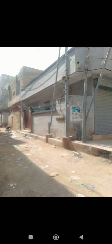 SURJANI 4/A GROUND FLOOR WITH FOUR SHOPS , TWO SIDES CORNER, KDA LEASED 12 METER WIDE ROAD, COMMERCIAL AREA, SURJANI TOWN 1