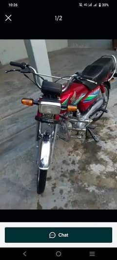 CD 70cc urgent sale condition 10 by 10