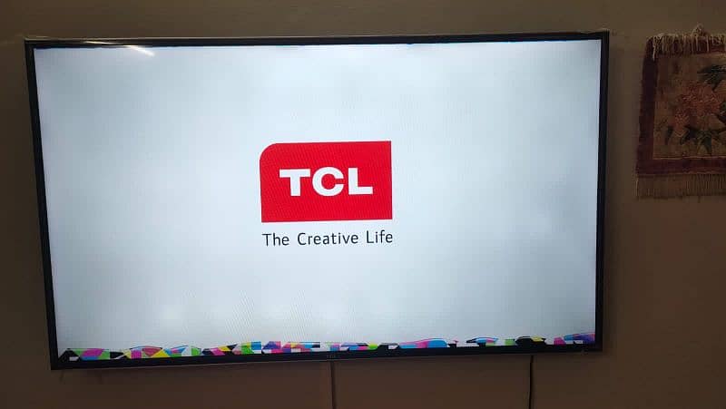 TCL 55" smart tv for sale 1