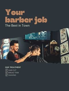 Barber job in islamabad