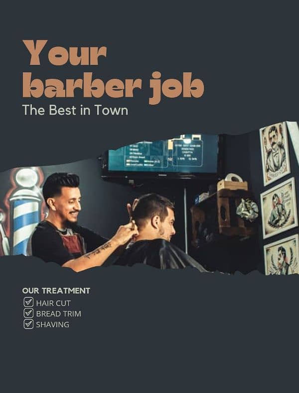 Barber job in islamabad 0