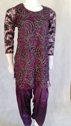 belt wali shalwar net shirt