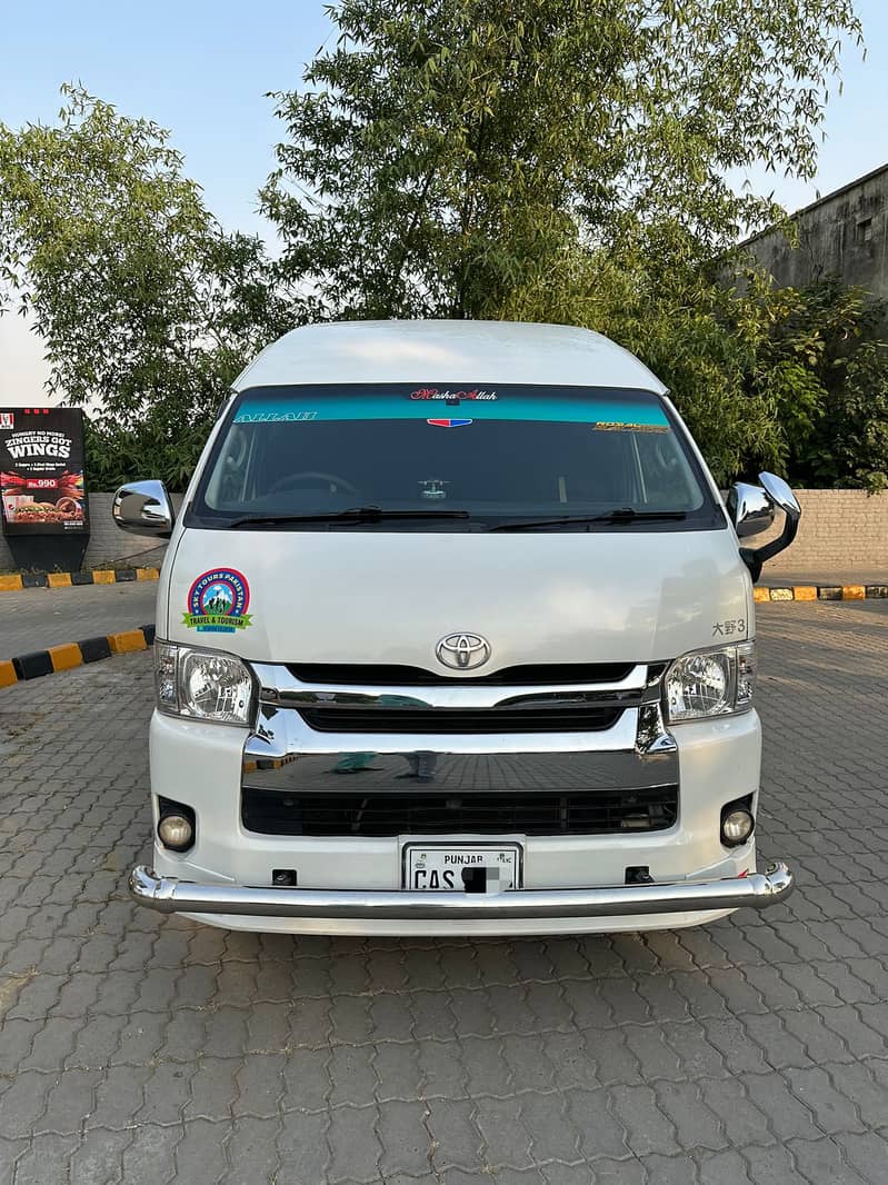 Hiace Grand Cabin for Rent in Lahore 3