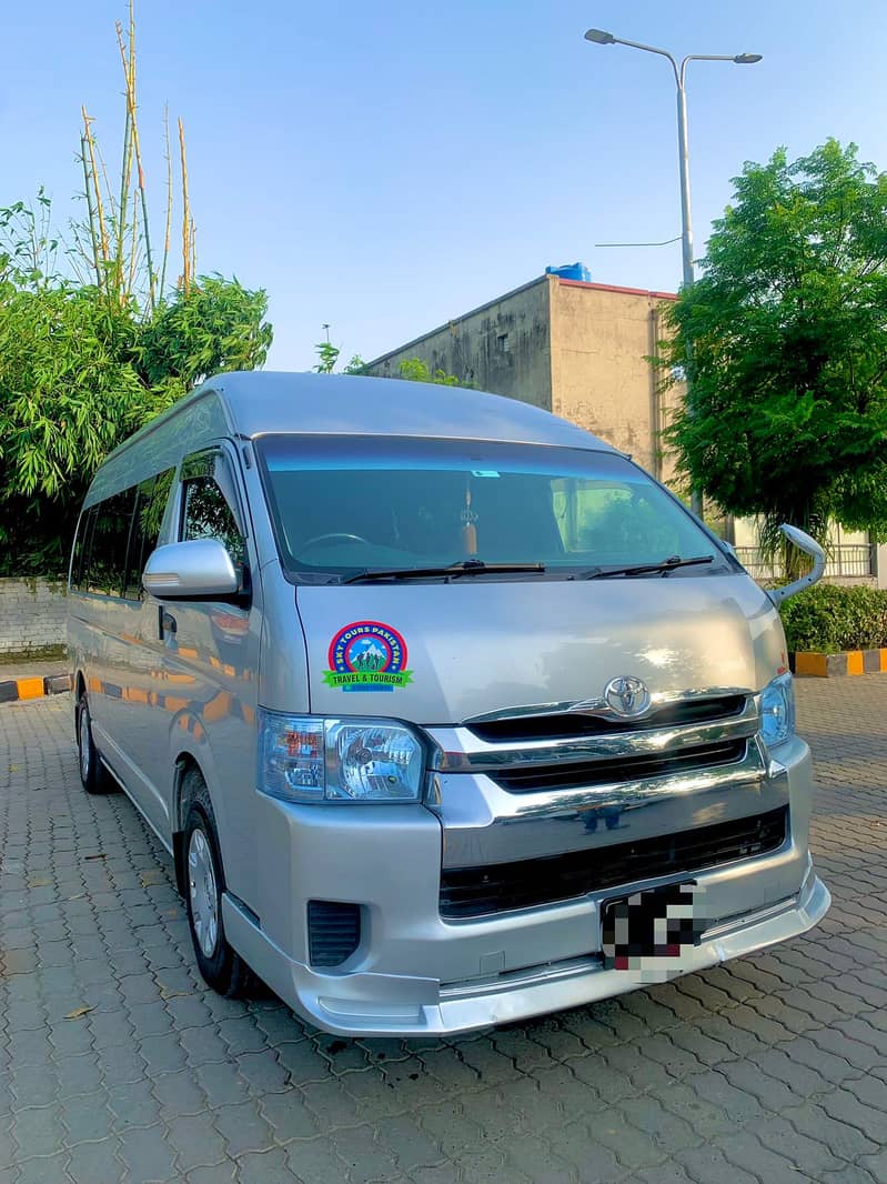 Hiace Grand Cabin for Rent in Lahore 7