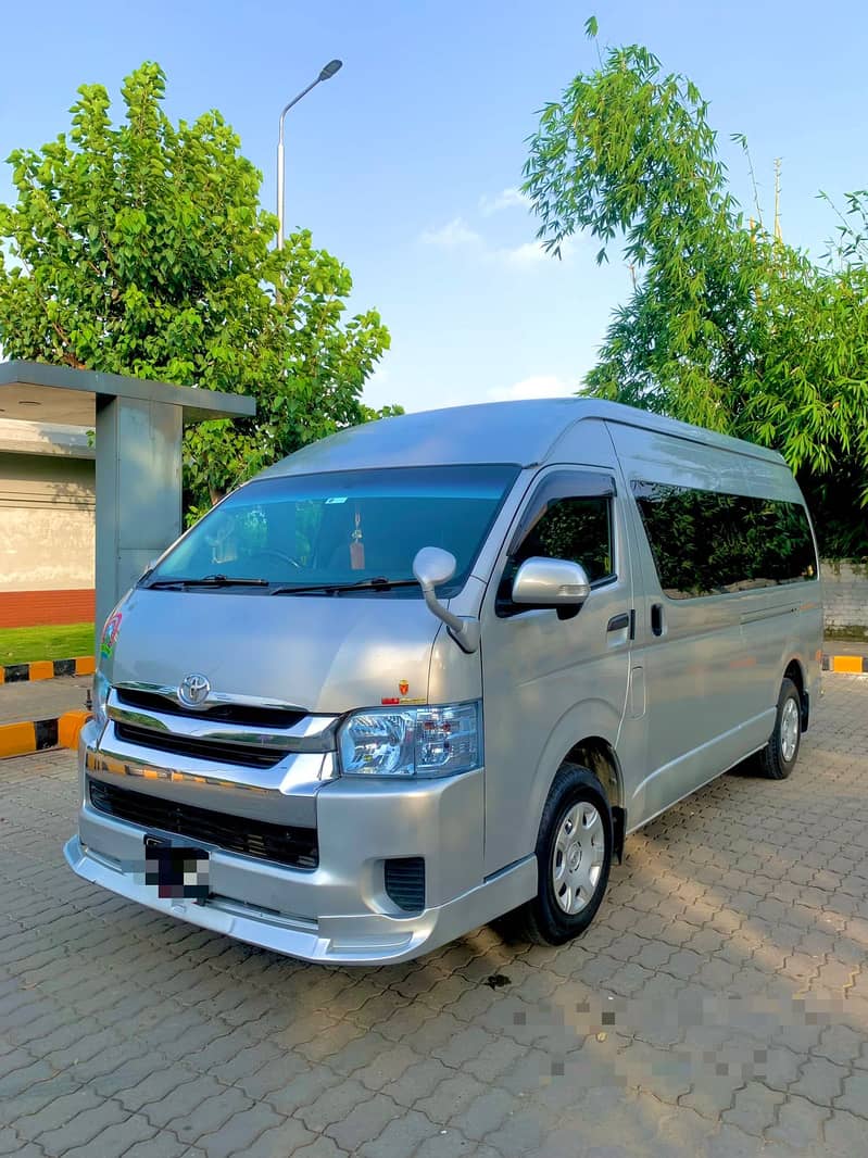 Hiace Grand Cabin for Rent in Lahore 2