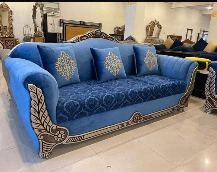 sofa set | L shape sofa | Wooden sofa | Velvet sofa | Luxury sofa 13