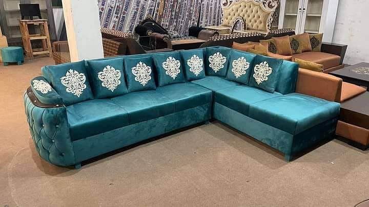 sofa set | L shape sofa | Wooden sofa | Velvet sofa | Luxury sofa 15