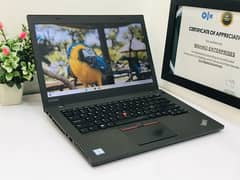 lenovo t460 core i5 6th generation - 1080p FHD display -8gb /256gb ssd