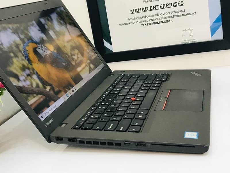 lenovo t460 core i5 6th generation - 1080p FHD display -8gb /256gb ssd 3