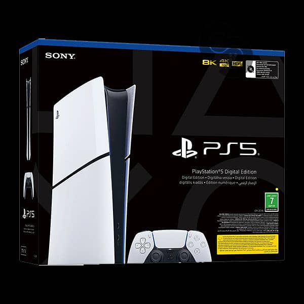 PS5 Slim 1TB Digital Box Pack 1