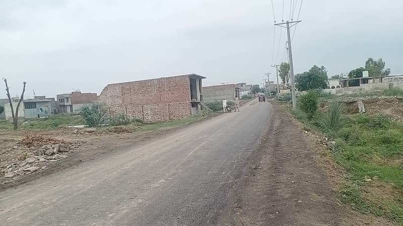 5 Marla Plot Semi Commercial On 50 Feet Carpeted Road Near New Defence Road Kahna Nau Lahore 9