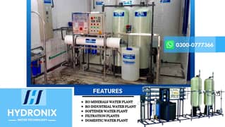 Ro minerals water plant , Filtration plants , Softener water plant