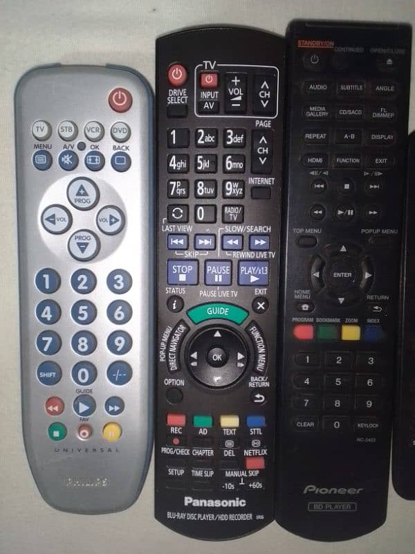 Tv,DVD,Blue Ray,Sony Playstation Remotes 2