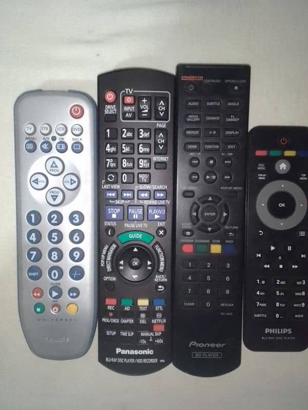 Tv,DVD,Blue Ray,Sony Playstation Remotes 7