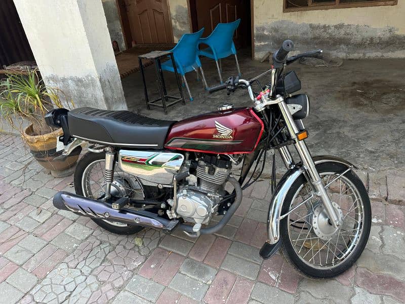 Honda cg 125 special edition 7