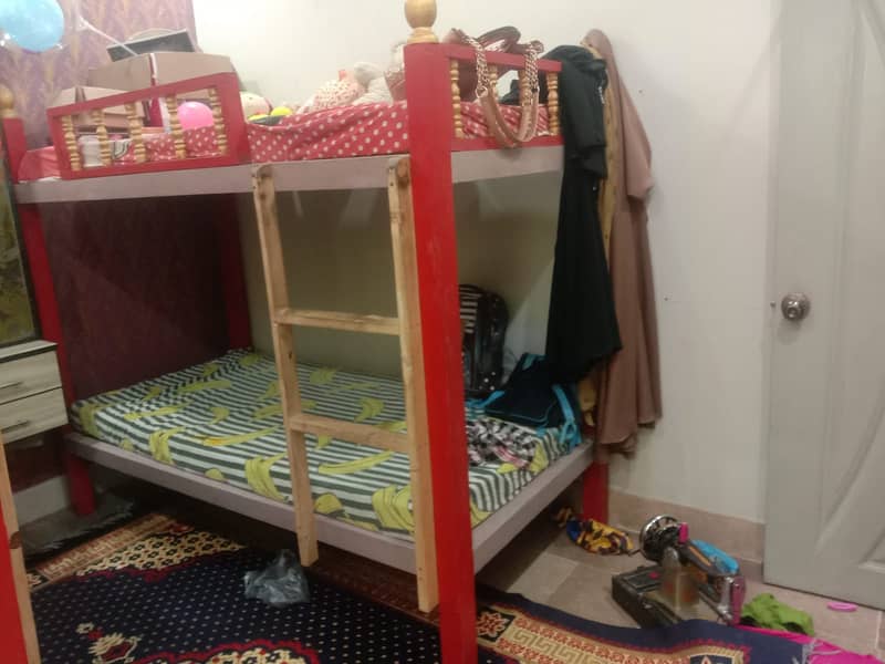 Bunk bed | Kid wooden bunker bed | Baby bed | Double bed | Triple bed 4