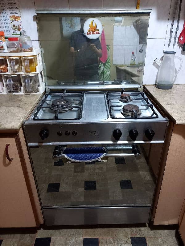 Cooking range oven gas 1