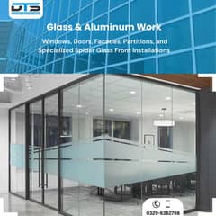 Construction Services, Glass Work Almunium,Grey Structure, Renovation