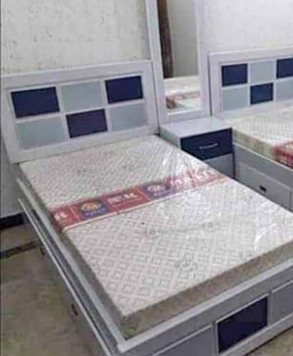 Single bed |wooden bed| Bed Set| Double bed | King size bed,side table 7