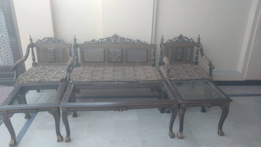 sofa set / chinioti sofa for sell / 5 five seater sofa set 1