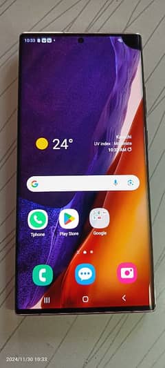 samsung Galaxy Note 20 ultra 5g non pta 12/256  lcd dot