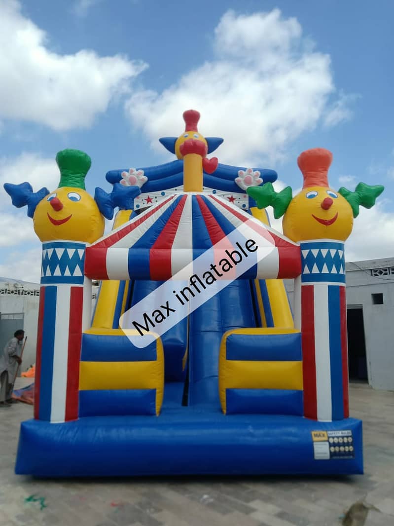 Jumping Castle |Slide| Balloon|Arch|Trampoline|Soft play area for kids 10