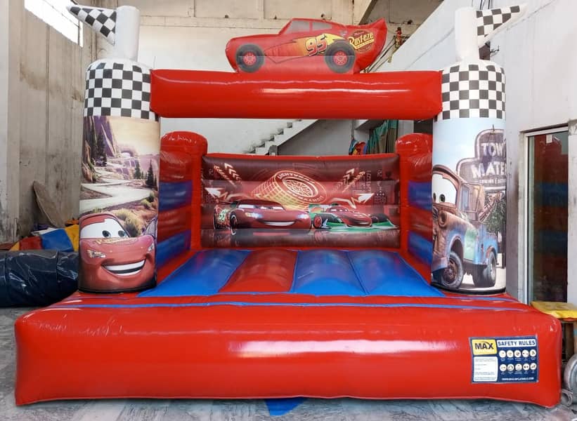 Jumping Castle |Slide| Balloon|Arch|Trampoline|Soft play area for kids 11