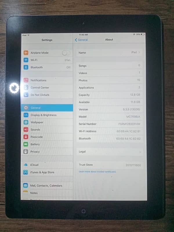 Ipad 2 16 GB 2