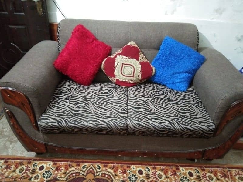 master foam 5 seaters sofa set wood design 0