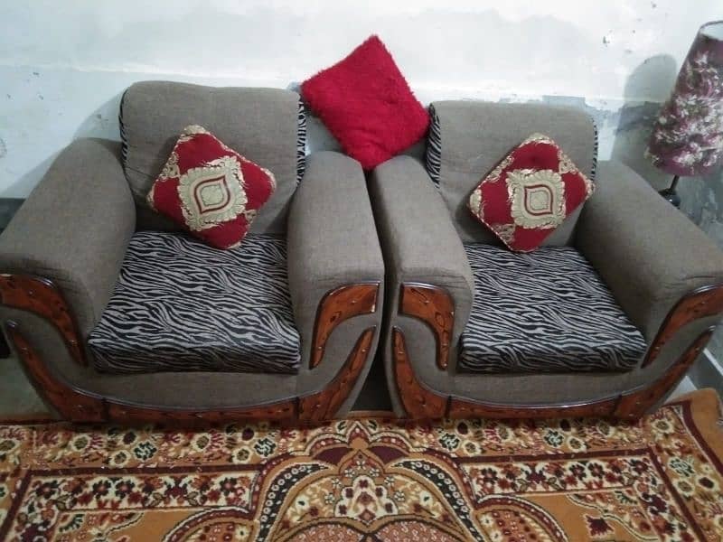 master foam 5 seaters sofa set wood design 2