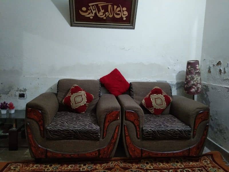 master foam 5 seaters sofa set wood design 3