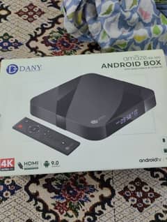 Android TV Box 4GB 32 GB Memory 4K Dany with Warranty Card