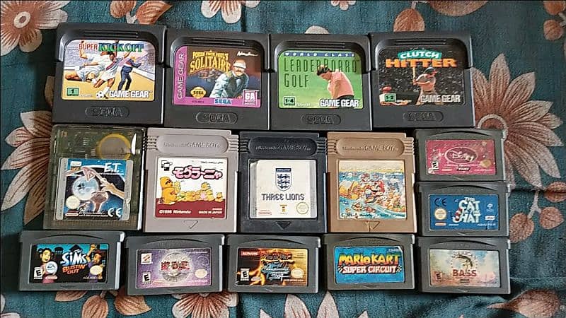 Gameboy advance sp 001 original-Nintendo 64-NES cartridges 12